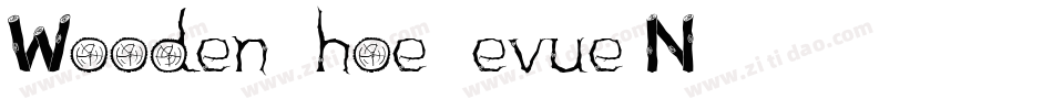 Wooden Shoe Revue NF字体转换